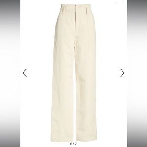 Vince seam front high rise trouser